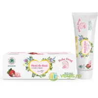 Pasta de Dinti Bebe Drag cu Argila si Capsuni 50ml