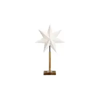 Decorațiune luminoasă albă cu model de Crăciun Solvalla – Markslöjd