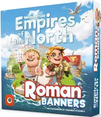 Extensie pentru jocul de societate Imperial Settlers: Empires of the North - Roman Banners