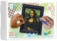 Mozaic cu ramă Pixelhobby – „Mona Lisa”, set cu pixeli Classic