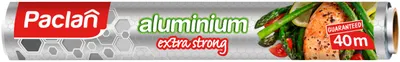 Folie de aluminiu Paclan - Extra Strong, 40 m x 30 cm