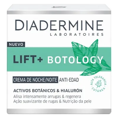 Cremă de noapte, Diadermine, Lift + Botology, antirid, 50 ml