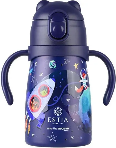 Sticlă termică pentru copii Estia Save The Aegean - Solar Jump, 300 ml