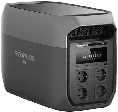Centrală electrică portabilă EcoFlow - DELTA 3 MAX, gri