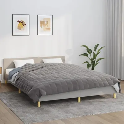 Gossi patura anti-stres, gri, 220x240 cm, 11 kg, material textil