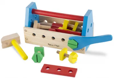 Jucarie din lemn Melissa & Doug - Cutie cu instrumente