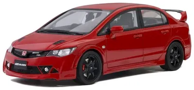 Model de colecție OttOmobile Modern: Mașini - Honda Civic Mugen RR (FD2) (Red) (2008)