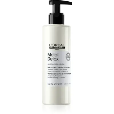 L’Oréal Professionnel Serie Expert Metal Detox tratament pre-sampon pentru par vopsit si deteriorat 250 ml
