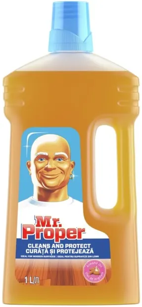 Curățător de podele din lemn Mr. Proper - Clean and Protect, 1 l