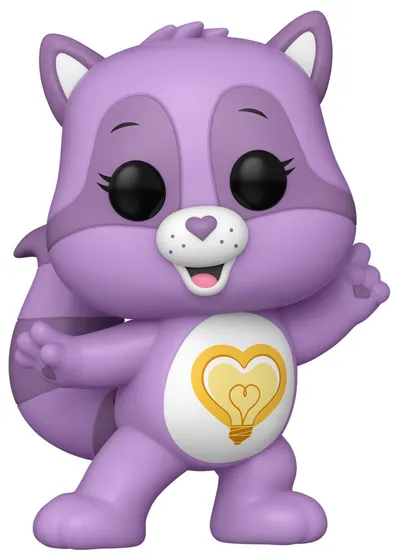 Figurină Funko POP! Animation: Care Bears & Cousins - Bright Heart Raccoon #1802