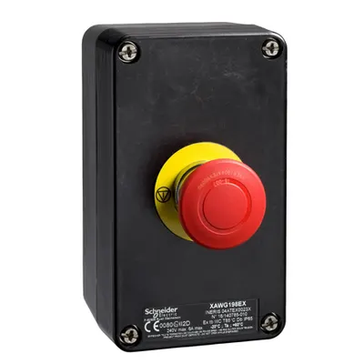 Statie Cda - Xaw-F - Metal - 1 Ni + 1 Ni -Rosu - Oprire De Urgenta