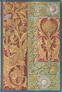 Carnețel Paperblanks Wild Thistle - 9.5 х 14 cm, 104 coli de hârtie, cu linii largi