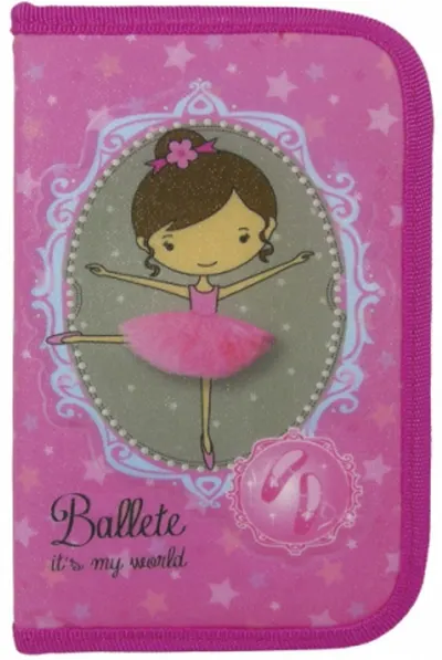 Penar scolar Derform – Ballete,cu un fermoar