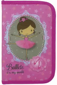 Penar scolar Derform – Ballete,cu un fermoar