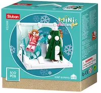 Constructor Sluban Girl's Dream - Mini Handcraft, iarnă, 109 piese