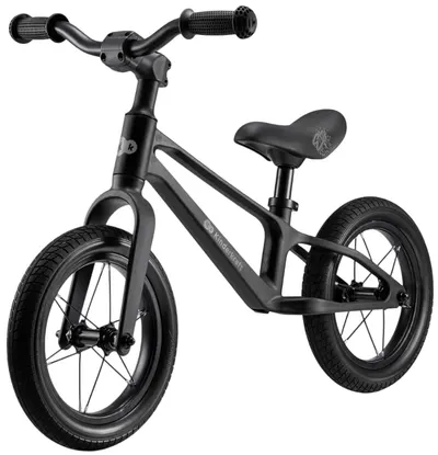 Bicicletă de echilibru KinderKraft - Eter, Black