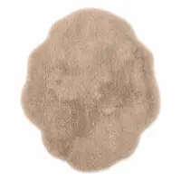 Covor pentru copii în culoare naturală deschisă 115x140 cm Mammoth – Meowbaby