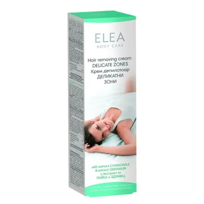Crema depilatoare pentru zone sensibile Elea | 120 ml