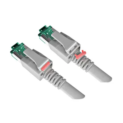 Set plăcuţă marcare roz Patchcord cu LED (100 buc)
