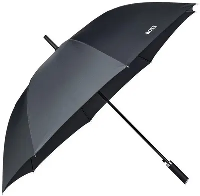 Umbrelă Hugo Boss - Golf Loop, negru