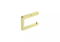 Suport hartie igienica Roca Tempo A817034VA0, montare pe perete, metal, mat, Alama