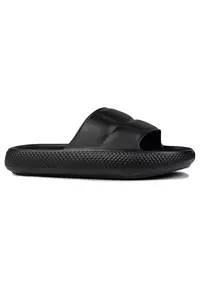 Papuci dama Maya Slider - negri - sintetic - confort sporit