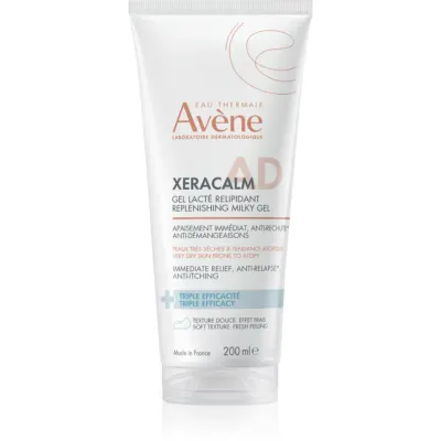 Avène XeraCalm A.D. Replenishing Milky Gel crema pentru refacerea lipidelor pentru piele uscata spre atopica 200 ml