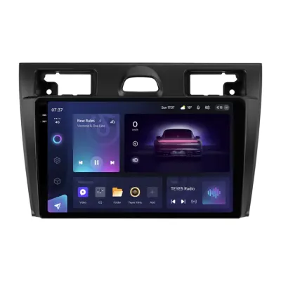 Navigatie Auto Teyes CC3 2K Ford Fiesta 5 2002-2008 6+128GB 9.5" QLED Octa-core 2Ghz, Android 4G Bluetooth 5.1 DSP