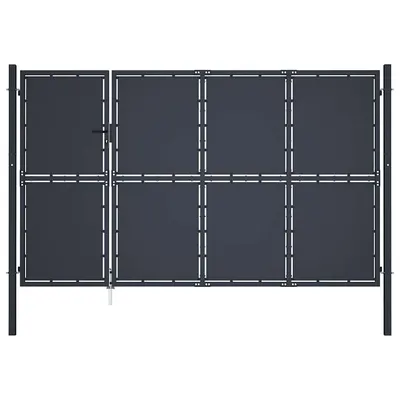 Gossi poarta de gradina din otel 350x175 cm antracit