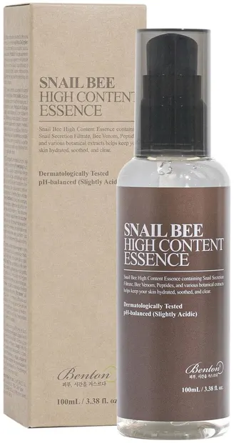 Benton Snail Bee Esența pentru fața High Content, 100 ml
