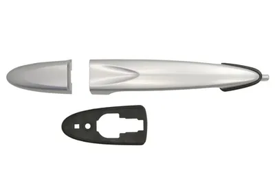 Maner usa fata dreapta potrivit LANCIA YPSILON 843 2003-2011 - (exterior, argintiu)