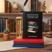 Cadou pentru Profesor - Agenda personalizata + Pix si Creion mecanic personalizat