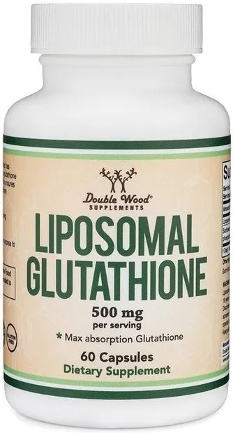 Liposomal Glutathione, 500 mg, 60 capsule, Double Wood