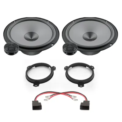 Pachet difuzoare auto Hertz Uno dedicat usi fata Toyota Aygo 2014-2021, RMS 75W