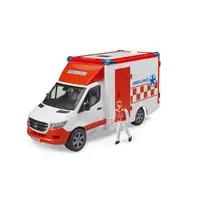 Ambulanta Mercedes Benz Sprinter cu Paramedic Bruder