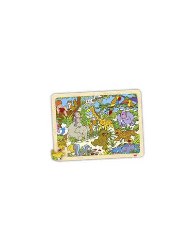 Puzzle cu 48 de piese din lemn