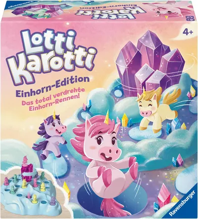 Joc de societate Lotti Karotti: Unicorn (Ediție multilingvă) - Pentru copii