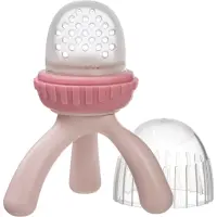 b.box Feeder Teether suzetă pentru alimentare Light Pink 4m+ 1 buc