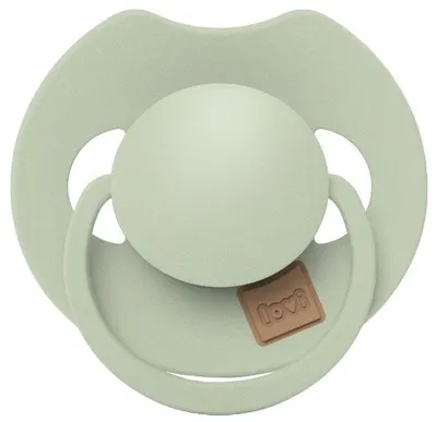 Suzeta din silicon Lovi Prime - Pistachio, 0-6 luna