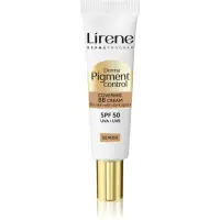 Lirene Derma Pigment Control Covering BB Cream SPF 50 Creama BB impotriva petelor ce ofera stralucire culoare 02 Nude 30 ml
