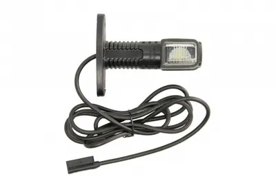 Lumina delimitare dreapta; SUPERPOINT IV, portocaliu rosu alb, LED lungime cablu 2000mm, pe bratul mediu-lung, 12 24V (conector: CLICK-IN, SUPERPOINT IV)