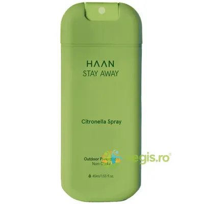 Spray pentru Protectie Impotriva Intepaturii de Insecte cu Parfum de Citronella Stay Away 45ml