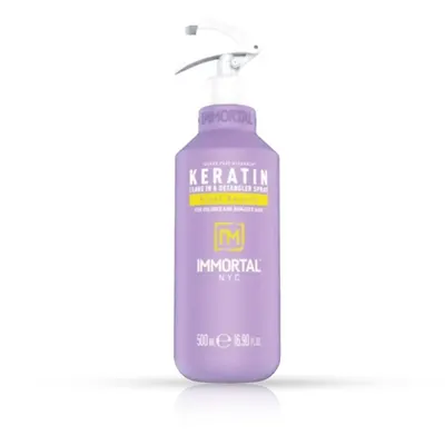 Balsam pentru par - Leave In - IMMORTAL - Keratin - 500 ml