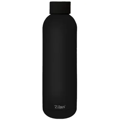 Termos Tip Sticla, din Inox, Capacitate 500 ml, Negru