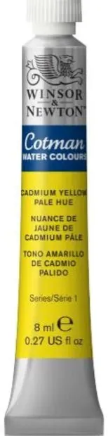 Winsor & Newton Winton Cotman Watercolour - Cadmium Yellow Pale, 8 ml