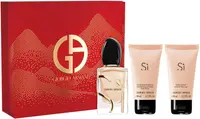 Giorgio Armani Set Si - Apă de parfum, Loțiune și Gel de duș, 3 х 50 ml
