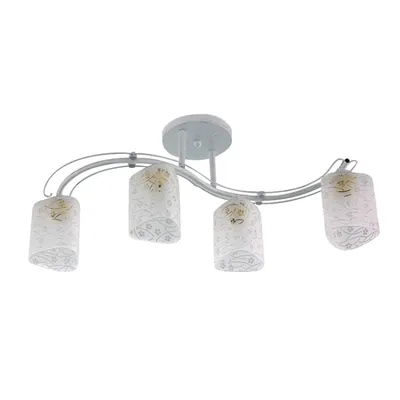 Lustra Blanche Alb 4xE27 60W