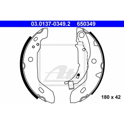 Set saboti frana ATE 03.0137-0349.2