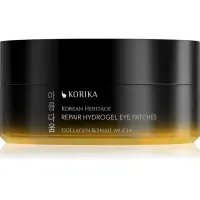 KORIKA Korean Heritage Collagen & Snail Mucin Repair Hydrogel Eye Patches pernuțe din hidrogel 60 buc