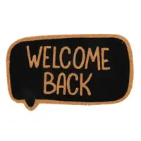 Covor Intrare din Fibră de Cocos – 75x41 cm – Mesaj „Welcome back”